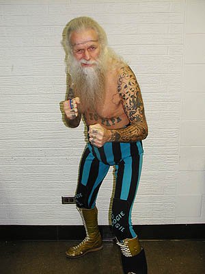 Lol Jimmy Valiant still wrestles if you can believe it. lol now that is sca...